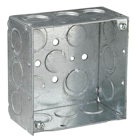 steel city 4 square box|steel city metal box covers.